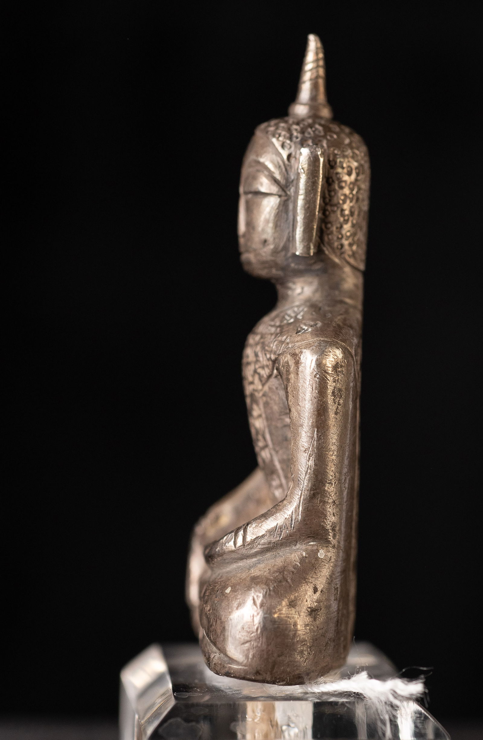 17/18 century solid cast silver Cambodian. - 4