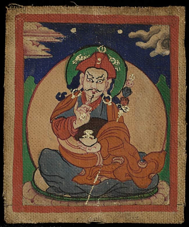 Antique small thangka. - 2