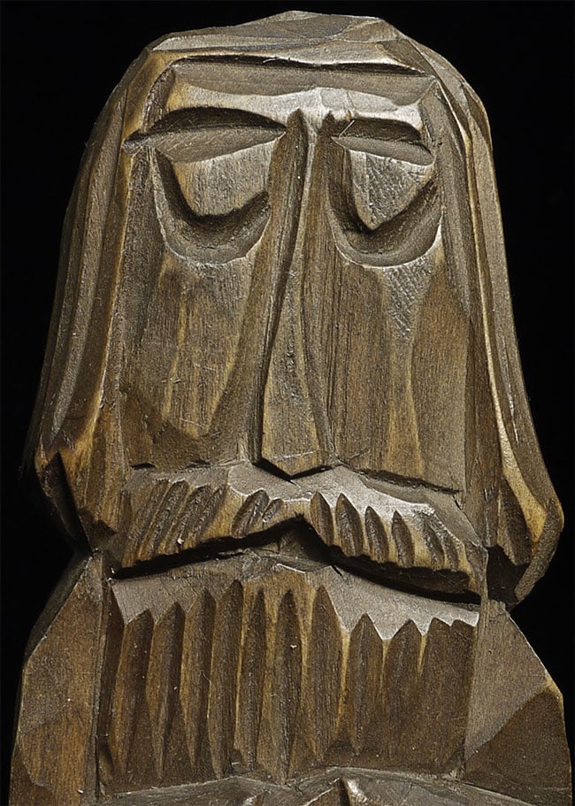 19/20thC Jesus figure.-American or European.: 19/20thC Jesus figure.-American or European. He showed up with a group of Buddhas one day and I could not turn him away at the doors I liked his spirit so much. 7.5" tall