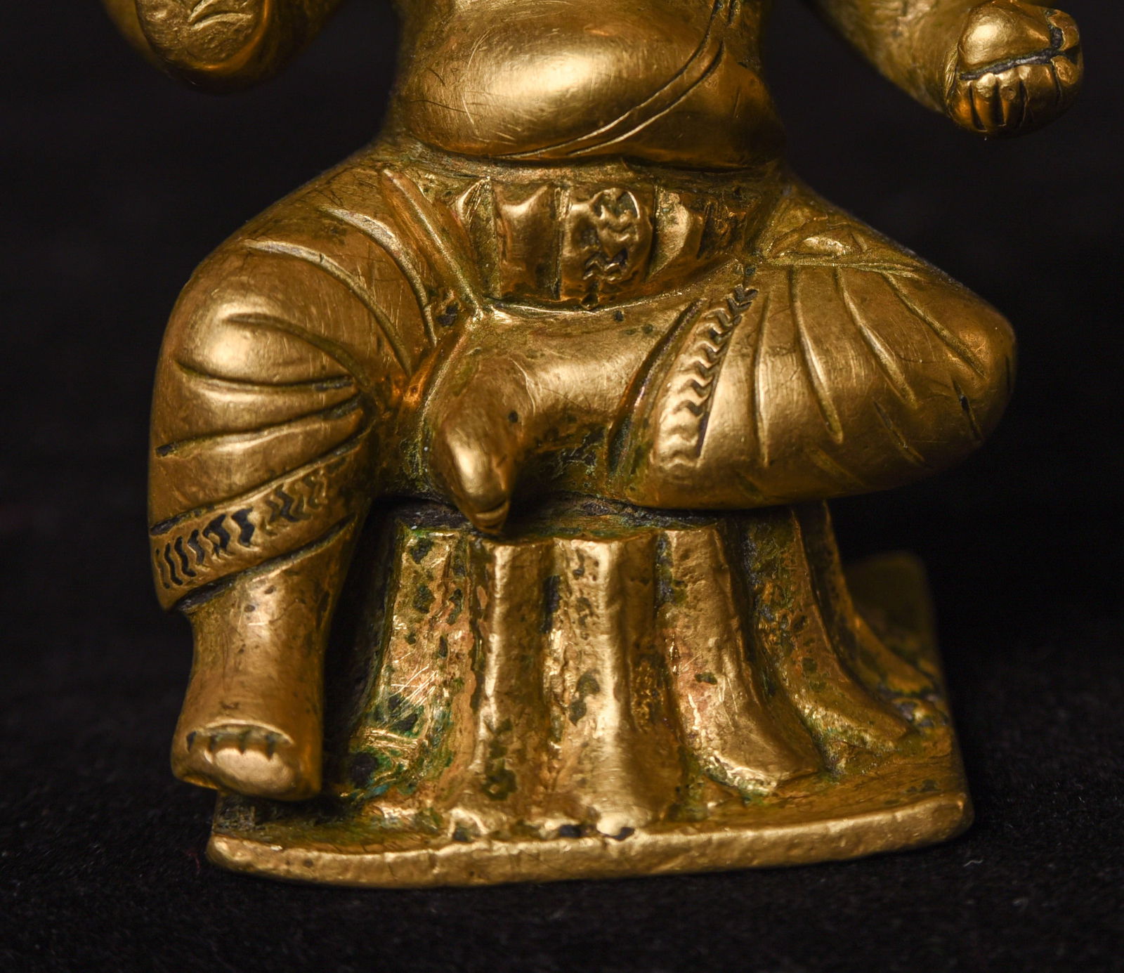 Old Indian Ganesh Statue. - 15