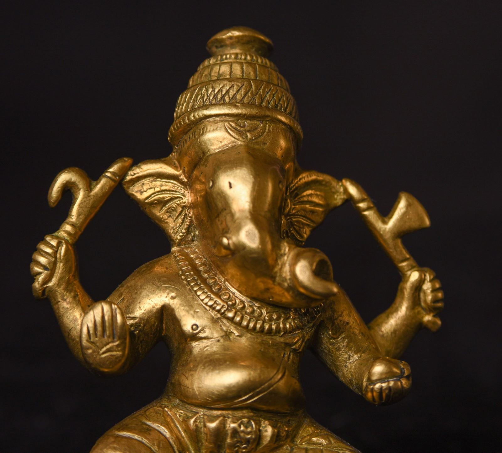 Old Indian Ganesh Statue. - 16
