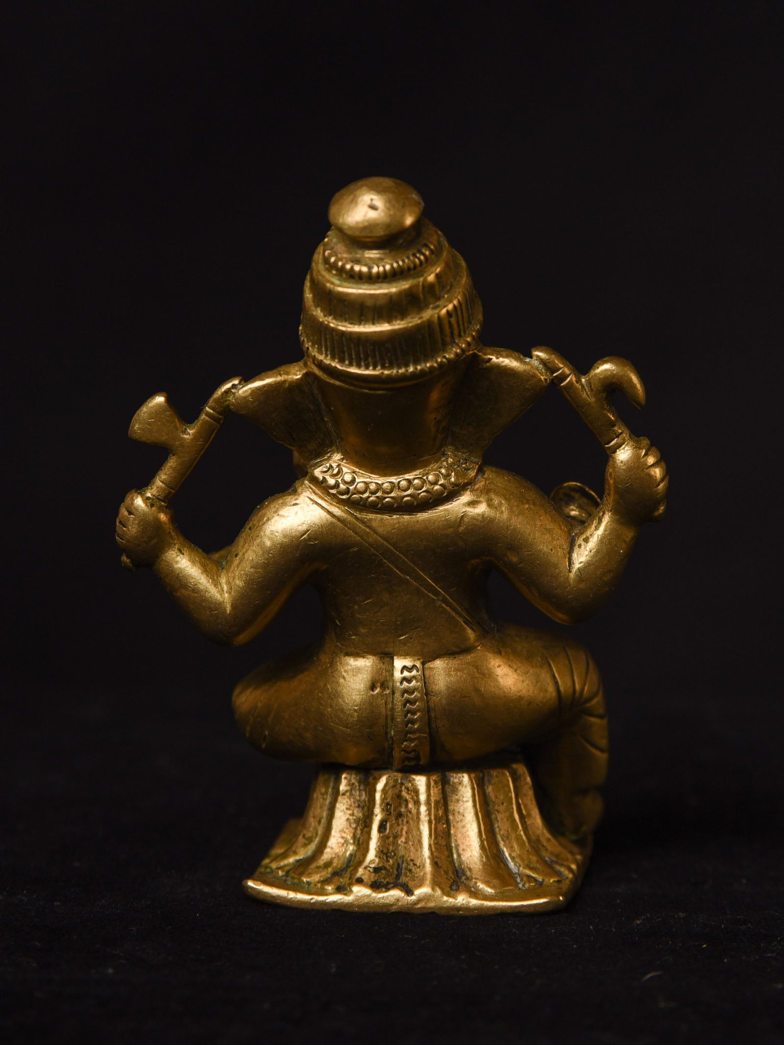 Old Indian Ganesh Statue. - 5