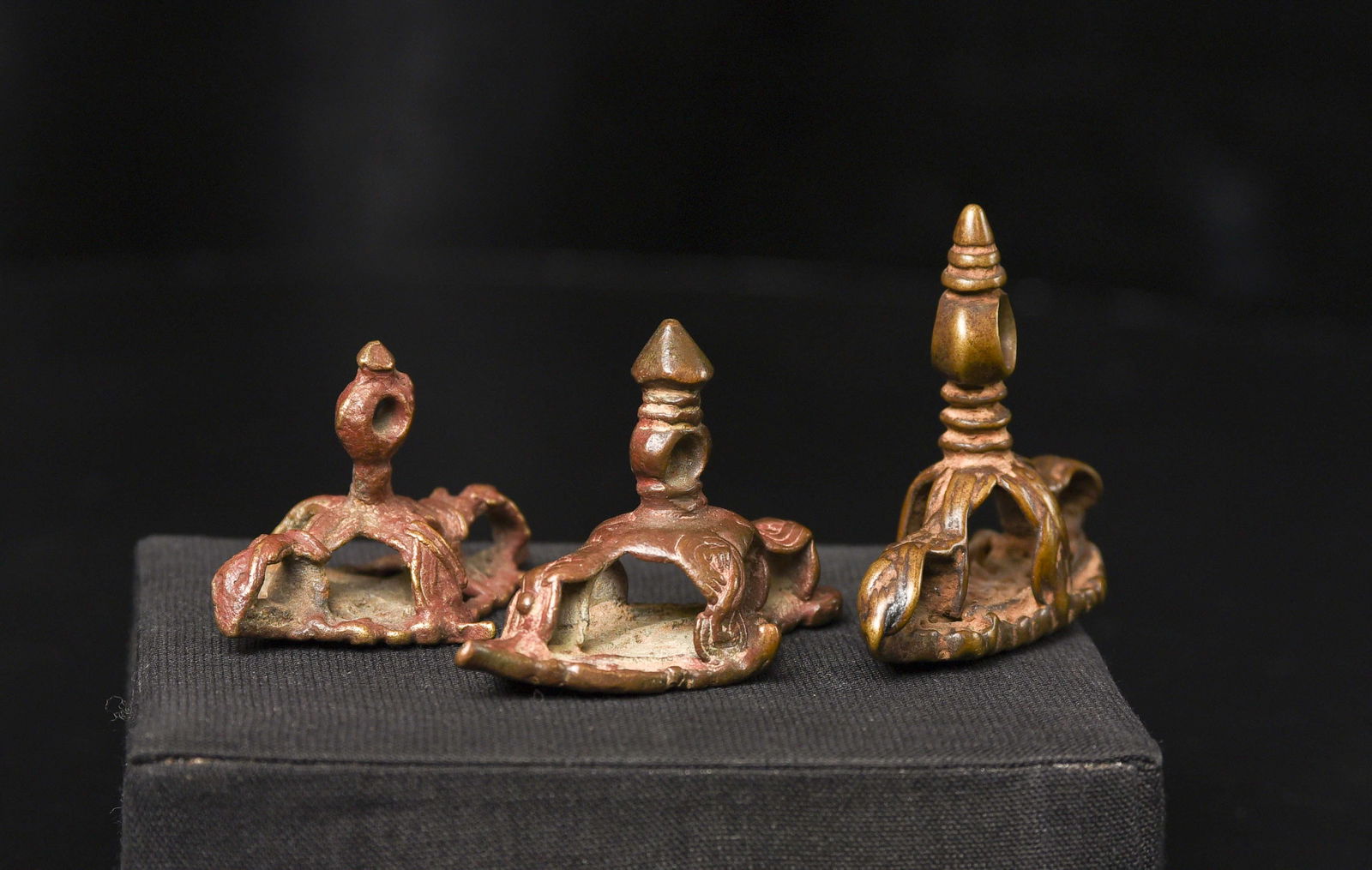 Antique tantric body stamps- set of THREE!: Antique tantric body stamps- set of 3