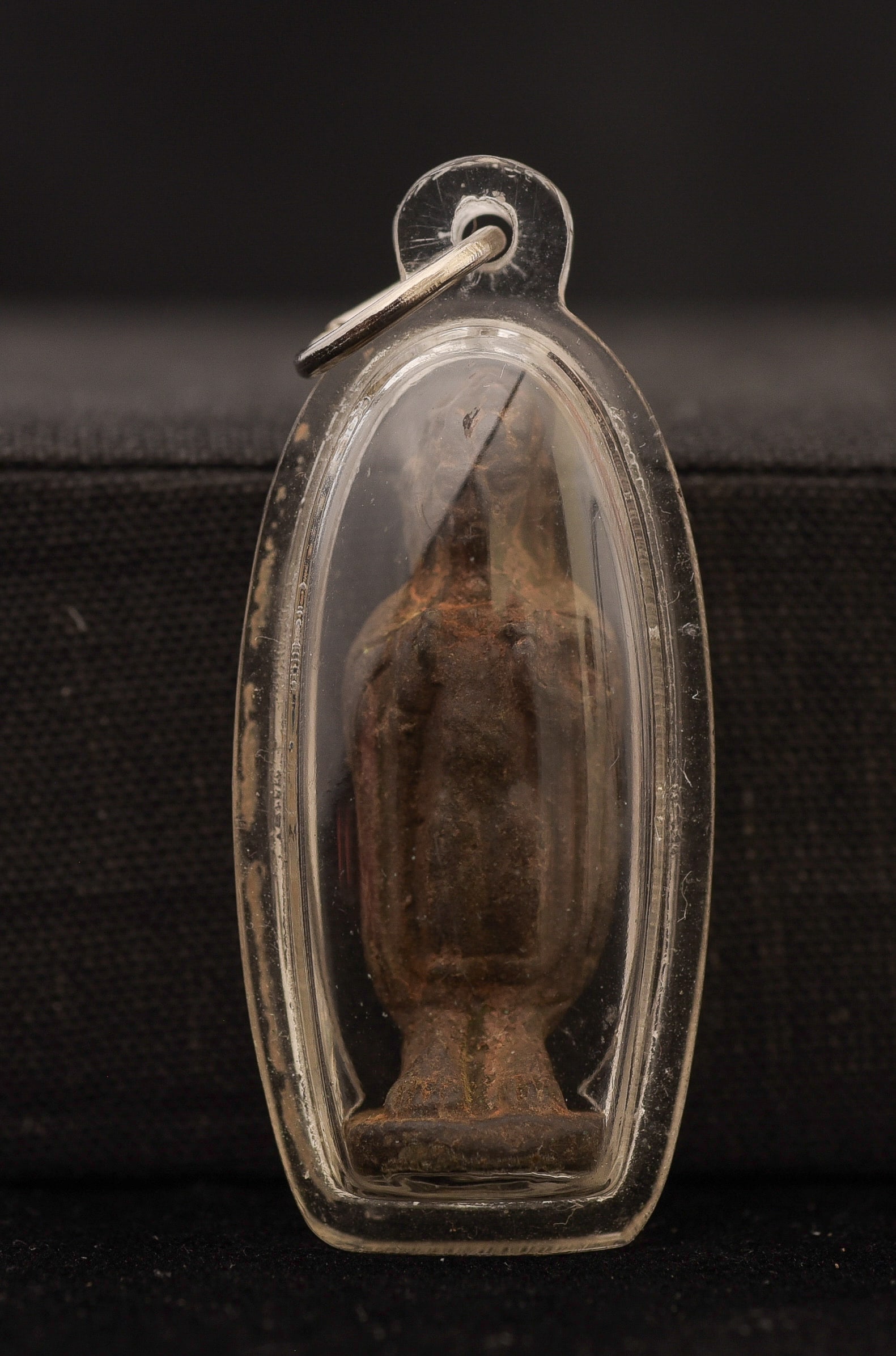 This is a Thai amulet from an extensive collection of Thai and other Southeast Asian Buddhist (1 of 3)
