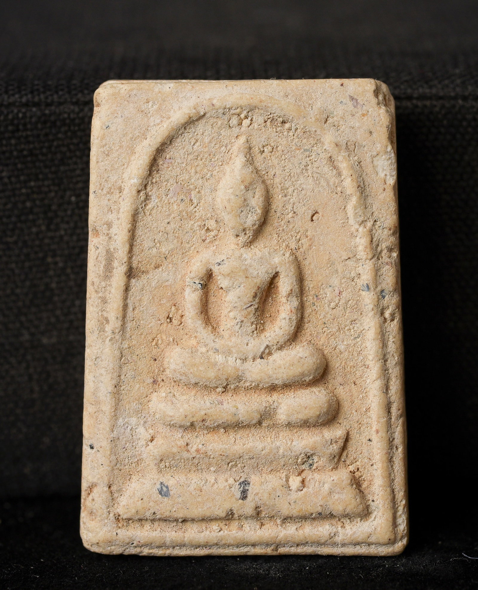 This is a Thai amulet from an extensive collection of Thai and other Southeast Asian Buddhist: This is a Thai amulet from an extensive collection of Thai and other Southeast Asian Buddhist amulets, acquired over 35 years from collections, estates, as well as from American and European auction h