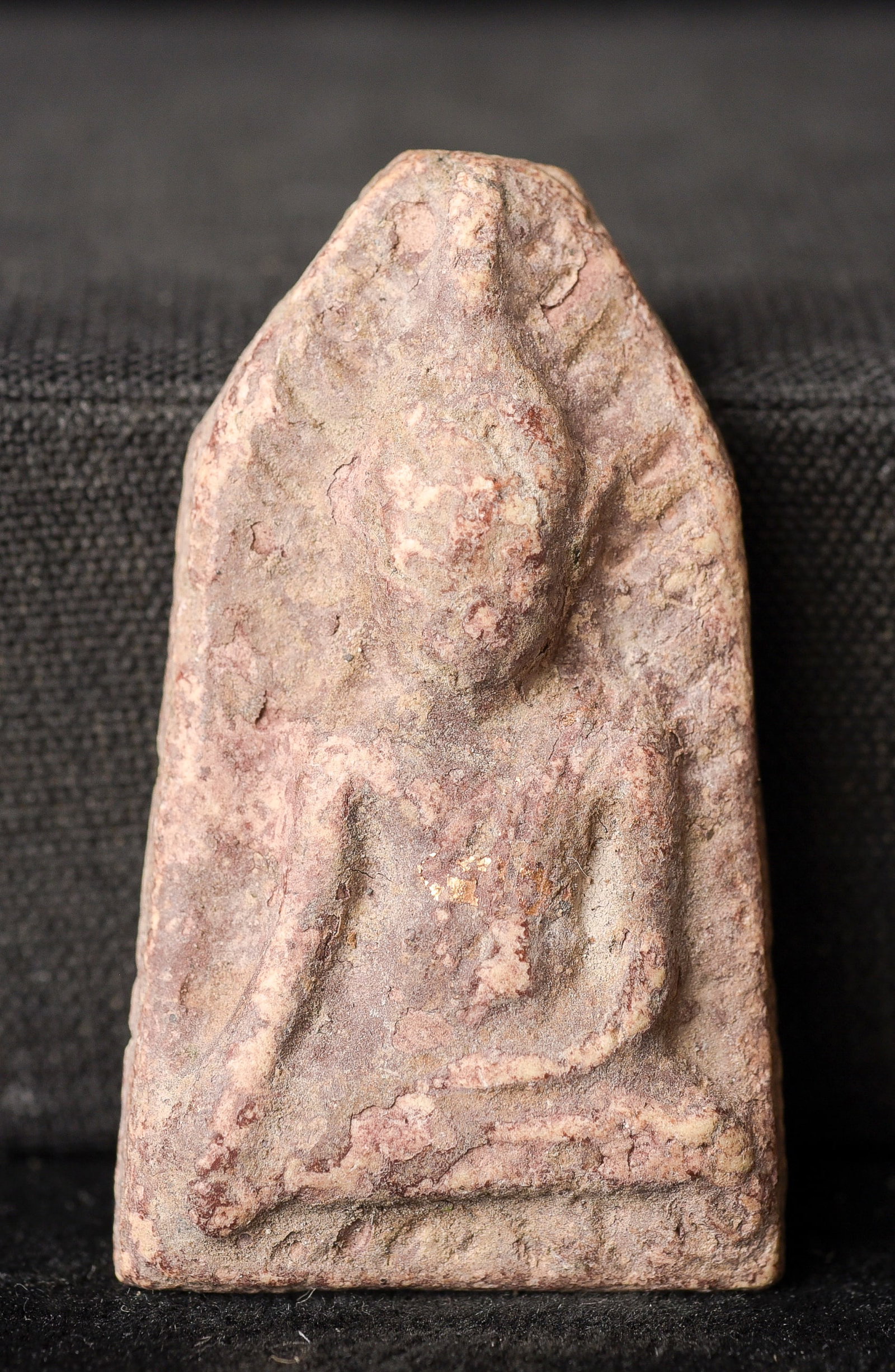 This is a Thai amulet from an extensive collection of Thai and other Southeast Asian Buddhist (1 of 3)