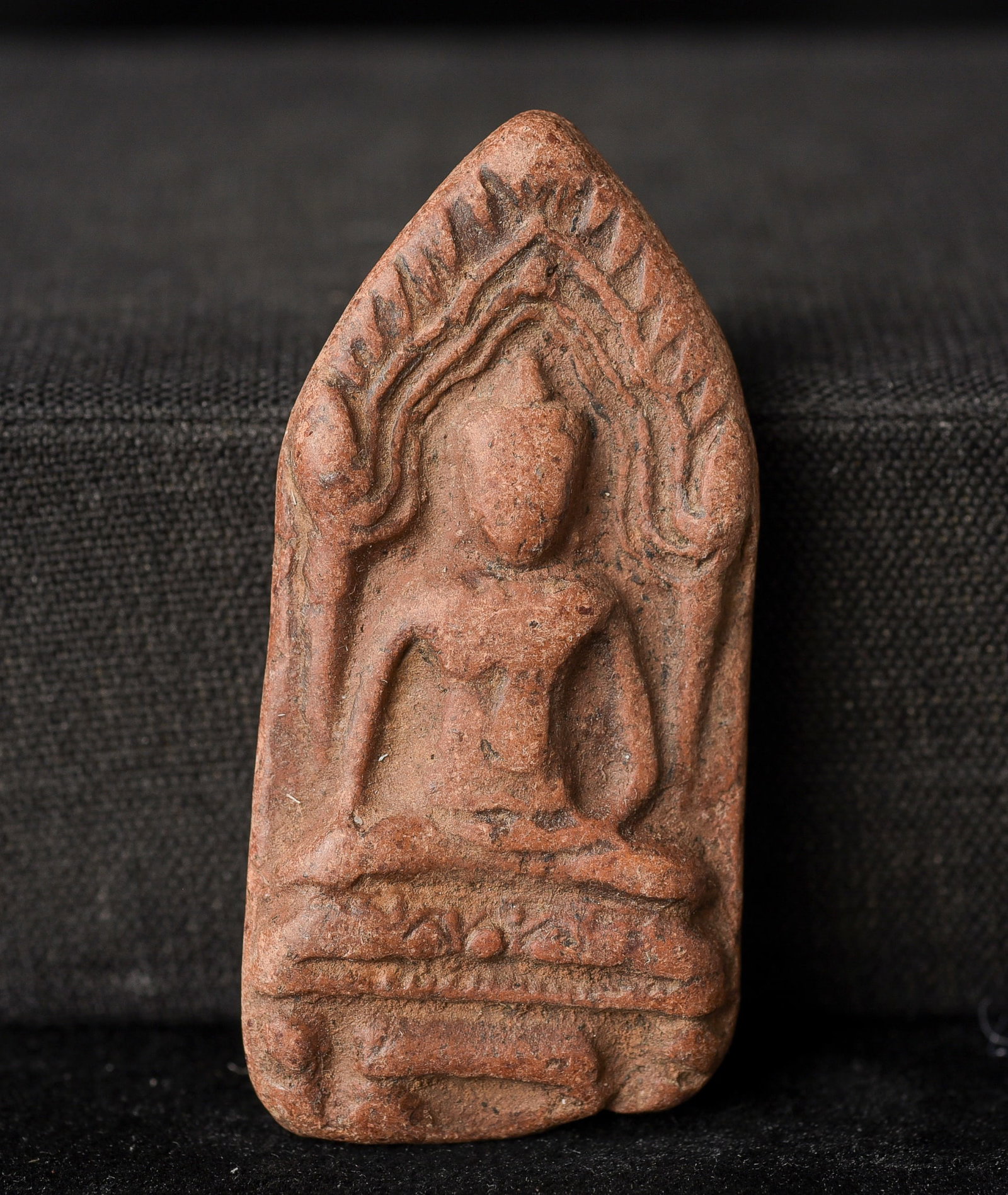 This is a Thai amulet from an extensive collection of Thai and other Southeast Asian Buddhist (1 of 3)