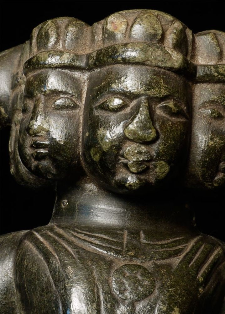 18/19thC Indian or Himalayan Stone Multi-headed and (1 of 11)