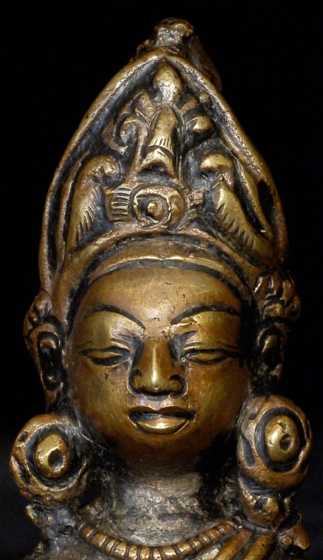 Nepalese Indra and Consort, Solid Cast - 13