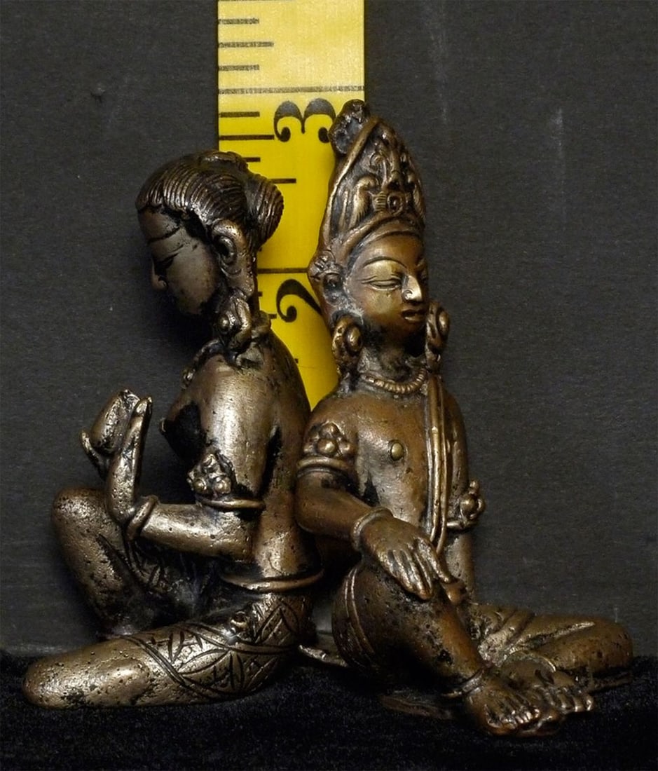 Nepalese Indra and Consort, Solid Cast - 15