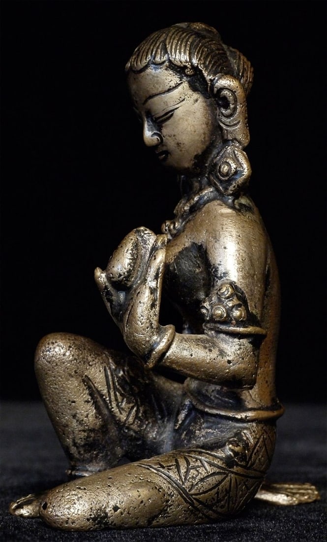 Nepalese Indra and Consort, Solid Cast - 3