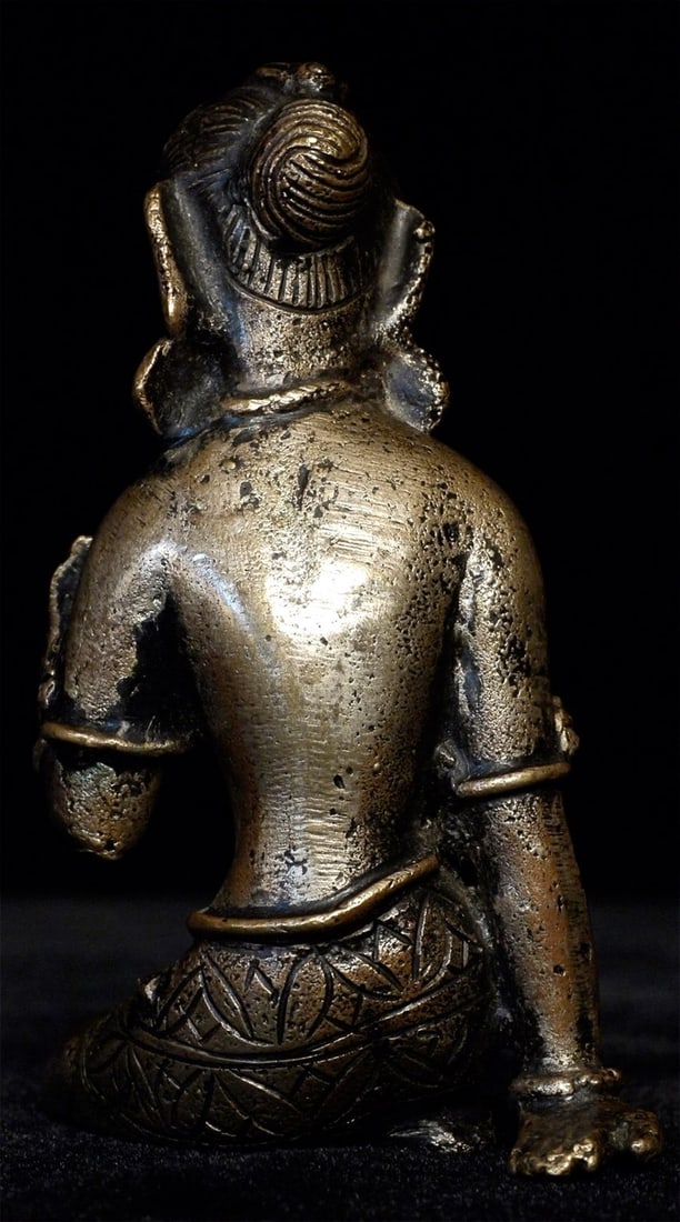 Nepalese Indra and Consort, Solid Cast - 4