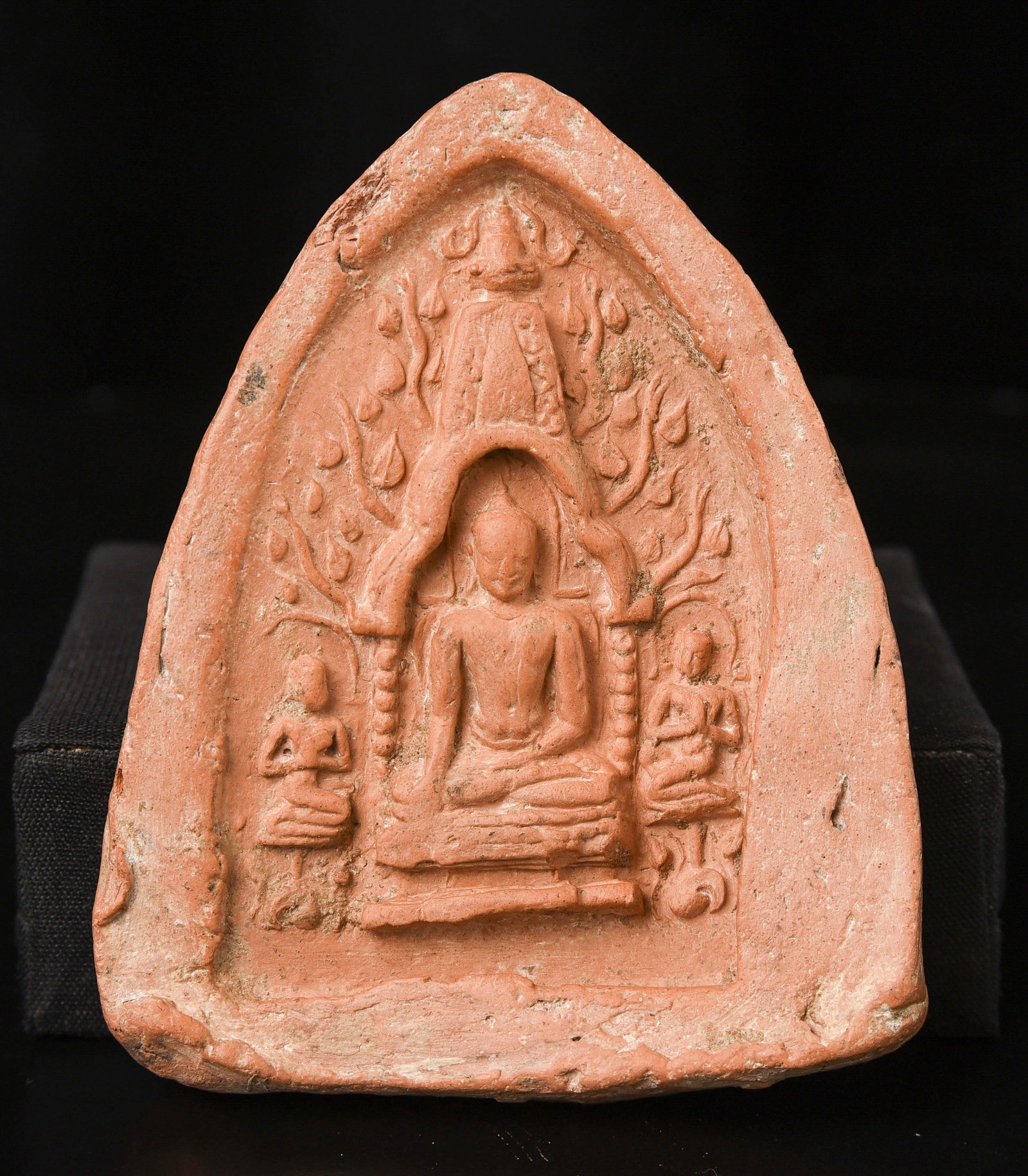 6-9thC Pyu Burmese Buddha Clay votive-Authentic Early Buddhist Relic (1 of 5)