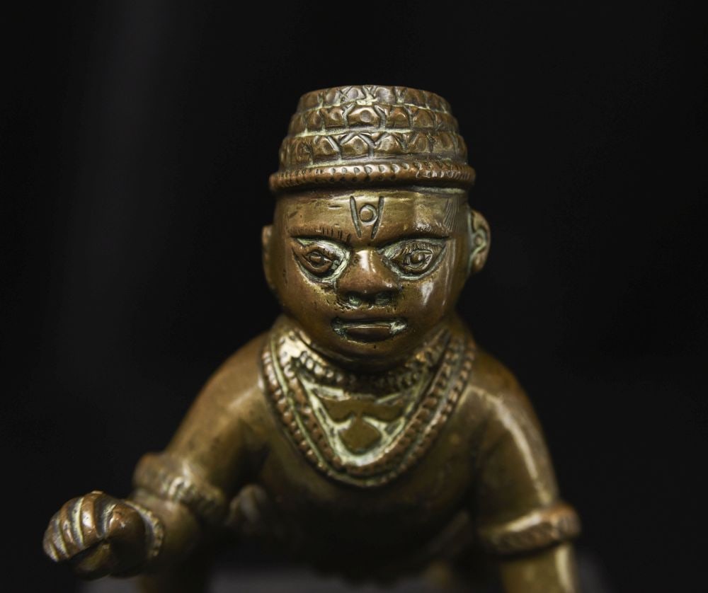 18/19thC Indian Baby Krishna (1 of 9)