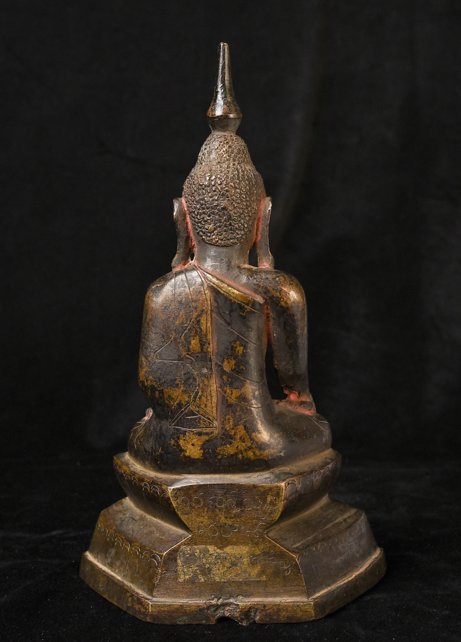 18/19thC Burmese Bronze Buddha.-FineExample - 4