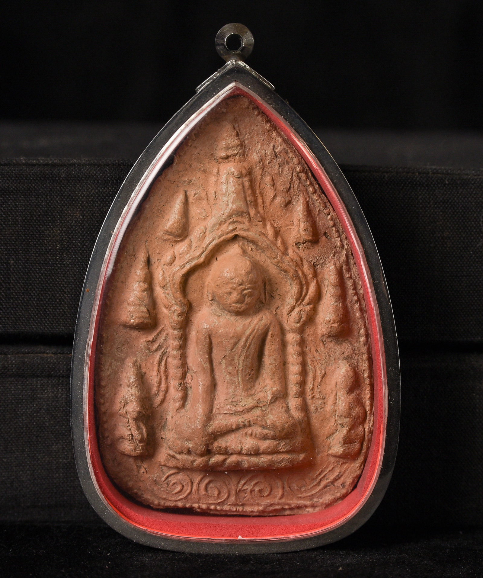 Very early Burmese- Clay Votive-approaching 1000 years old (1 of 5)