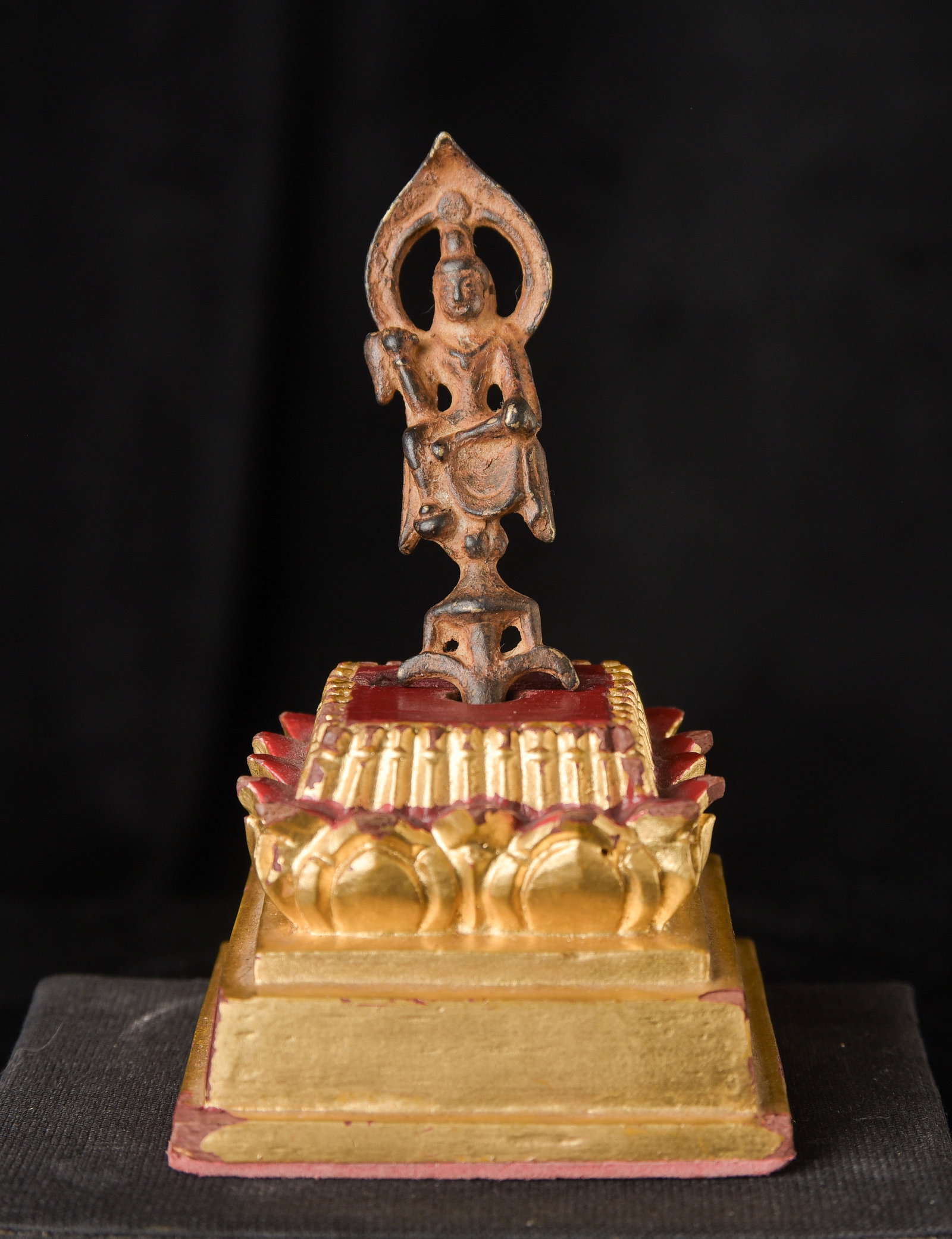 Radiance in Miniature: A Tang-Era Bodhisattva in Openwork Bronze (1 of 9)