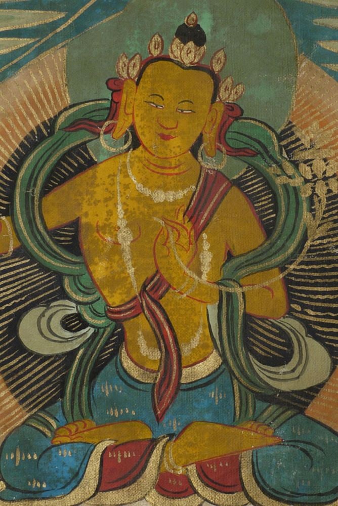 Painted Thangka measures.