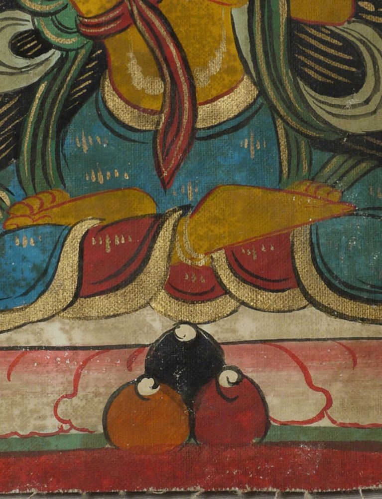 Painted Thangka measures. - 3