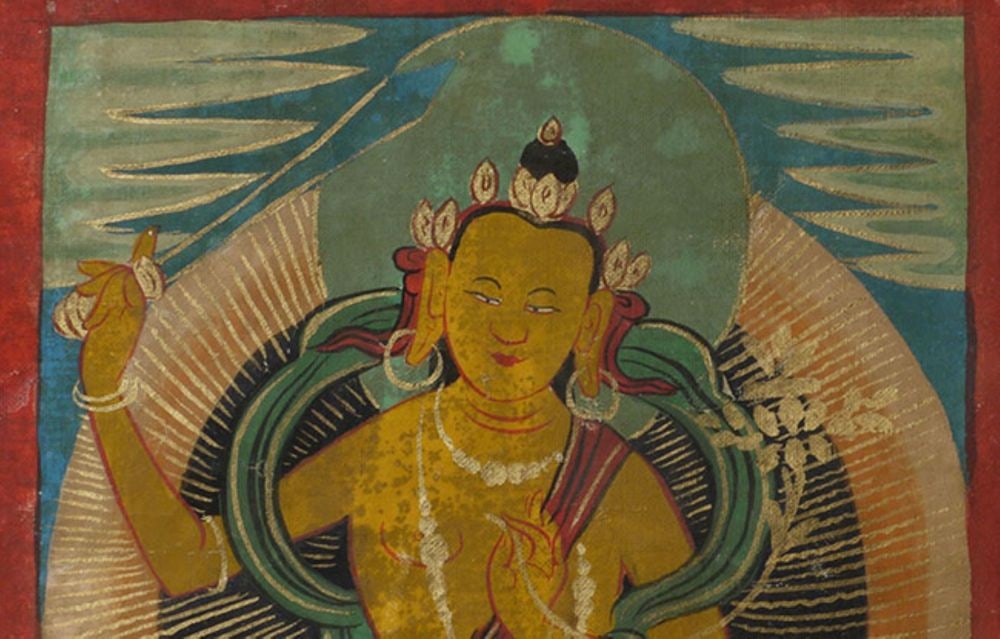 Painted Thangka measures. - 4