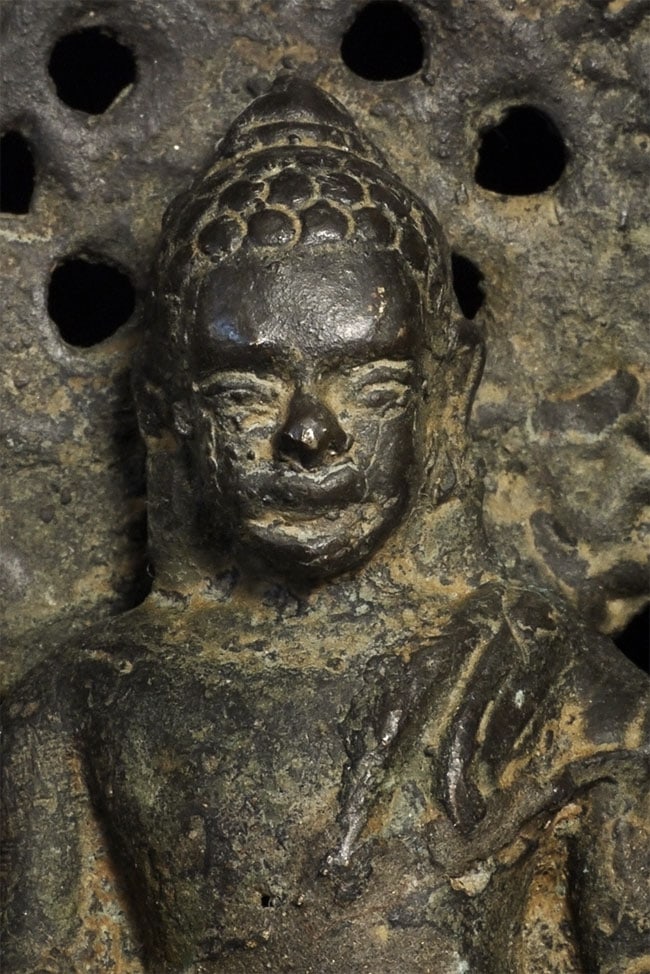 14-17thC Java Buddha, 5" Tall - 6