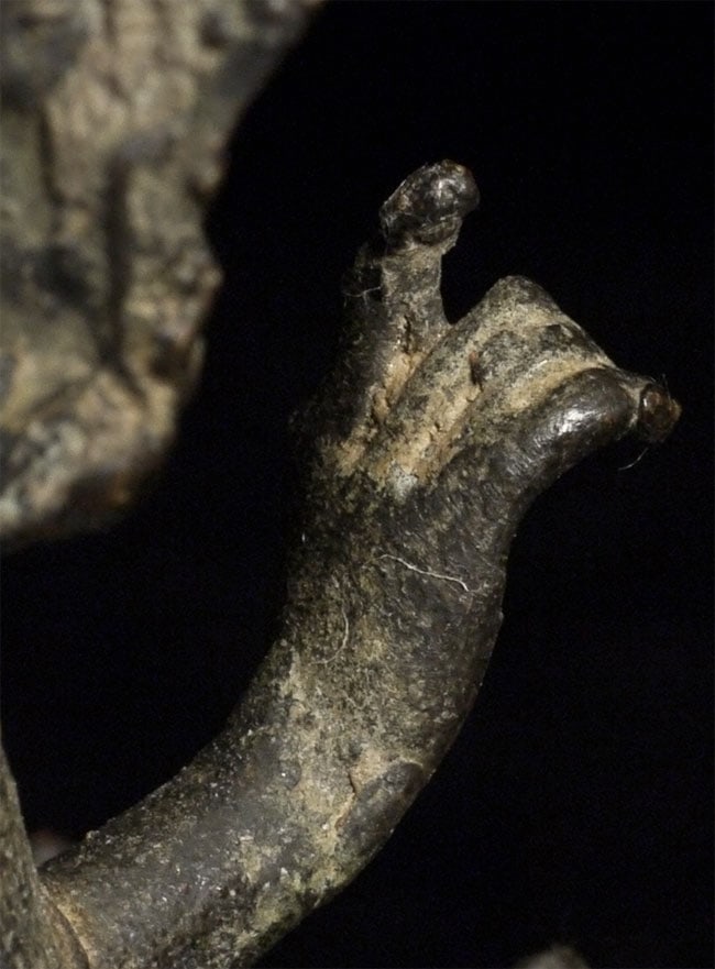 14-17thC Java Buddha, 5" Tall - 9