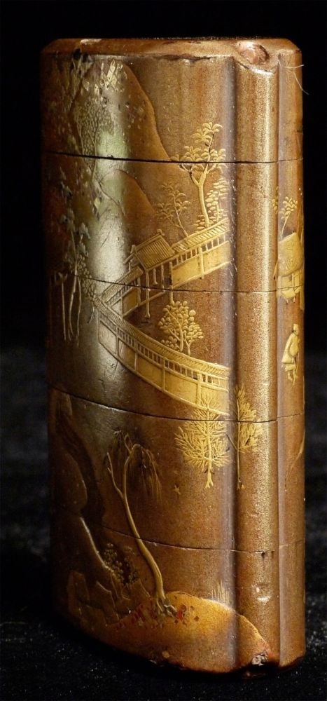 19thC Japanese lacquer Superb! - 7