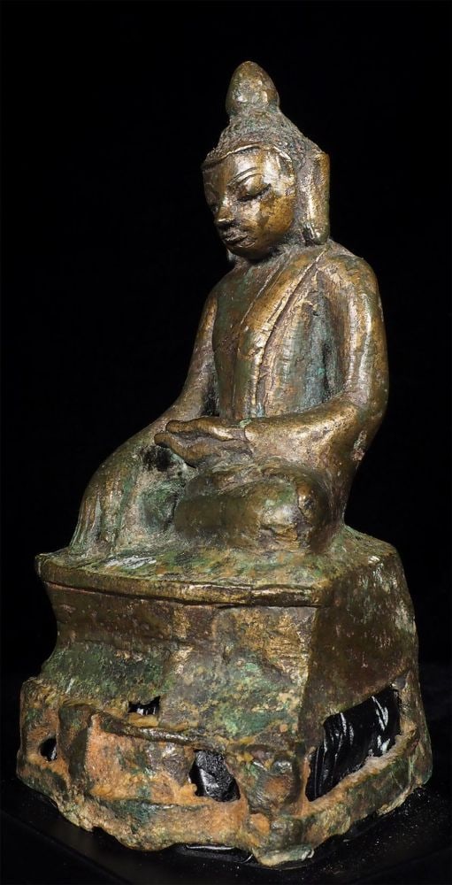14/15thC Mon Burmese Buddha. - 2