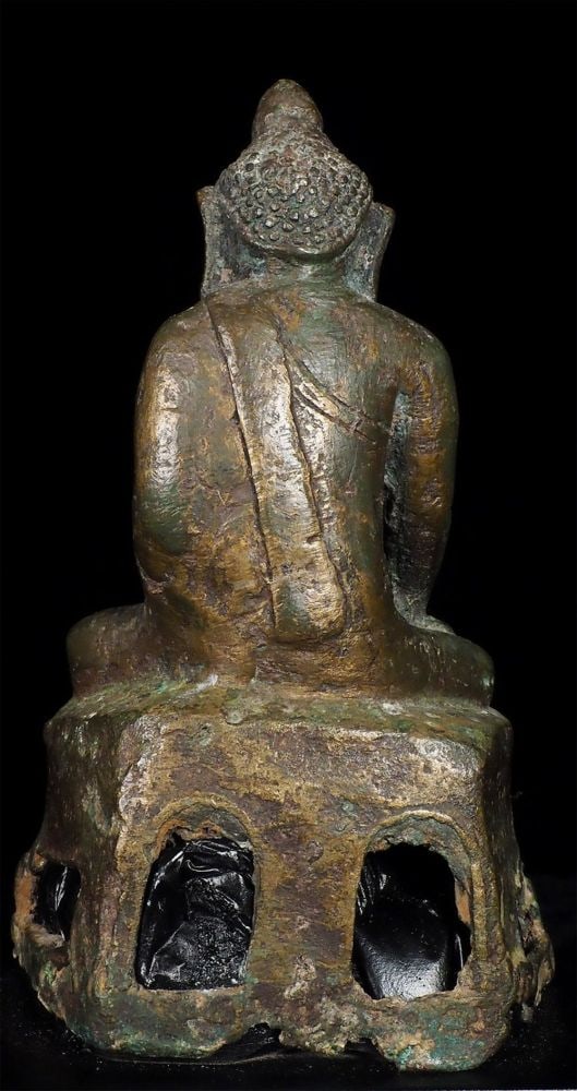 14/15thC Mon Burmese Buddha. - 4