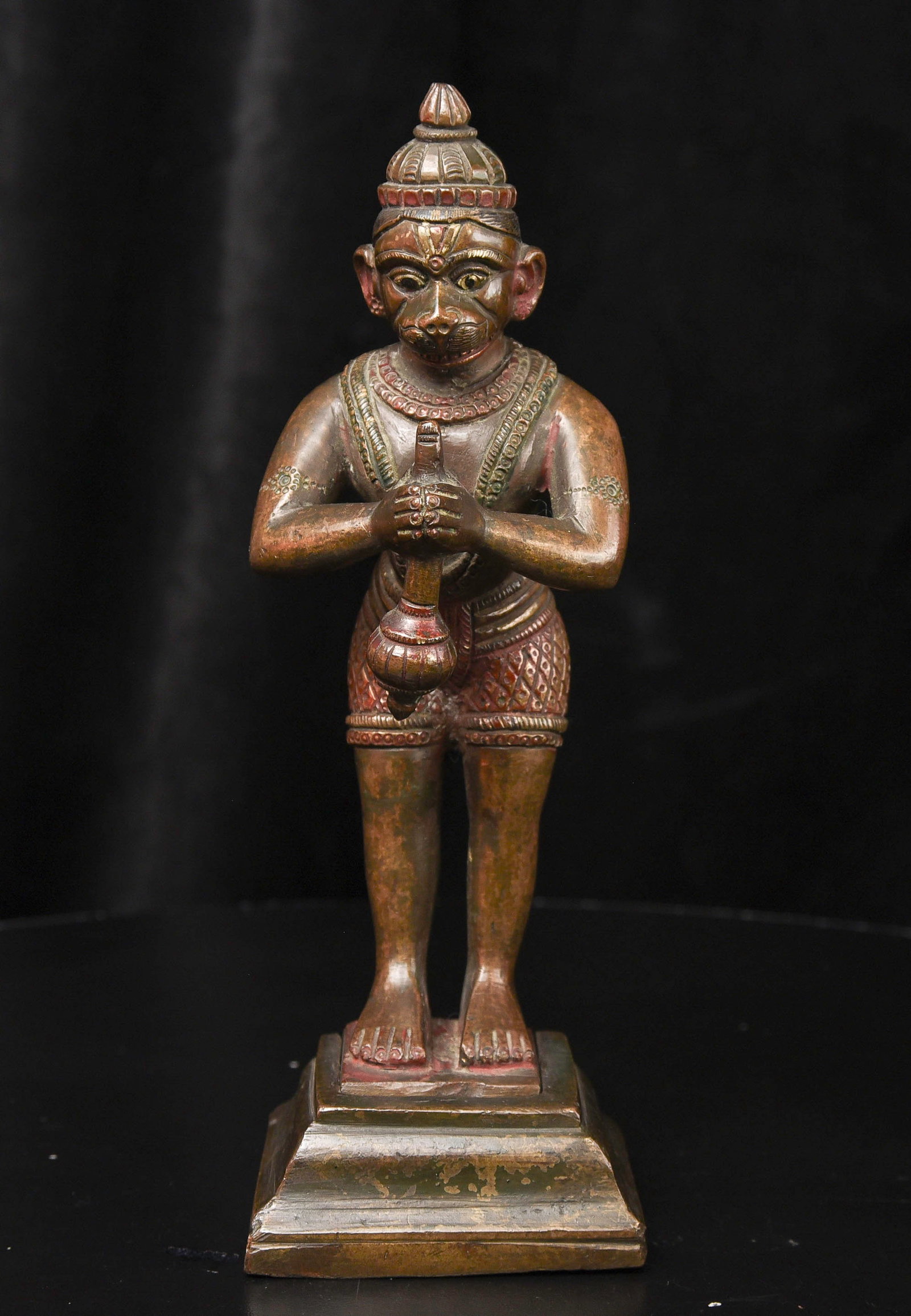 19/early 20thC Hanuman Large Indian Bronze- (1 of 18)