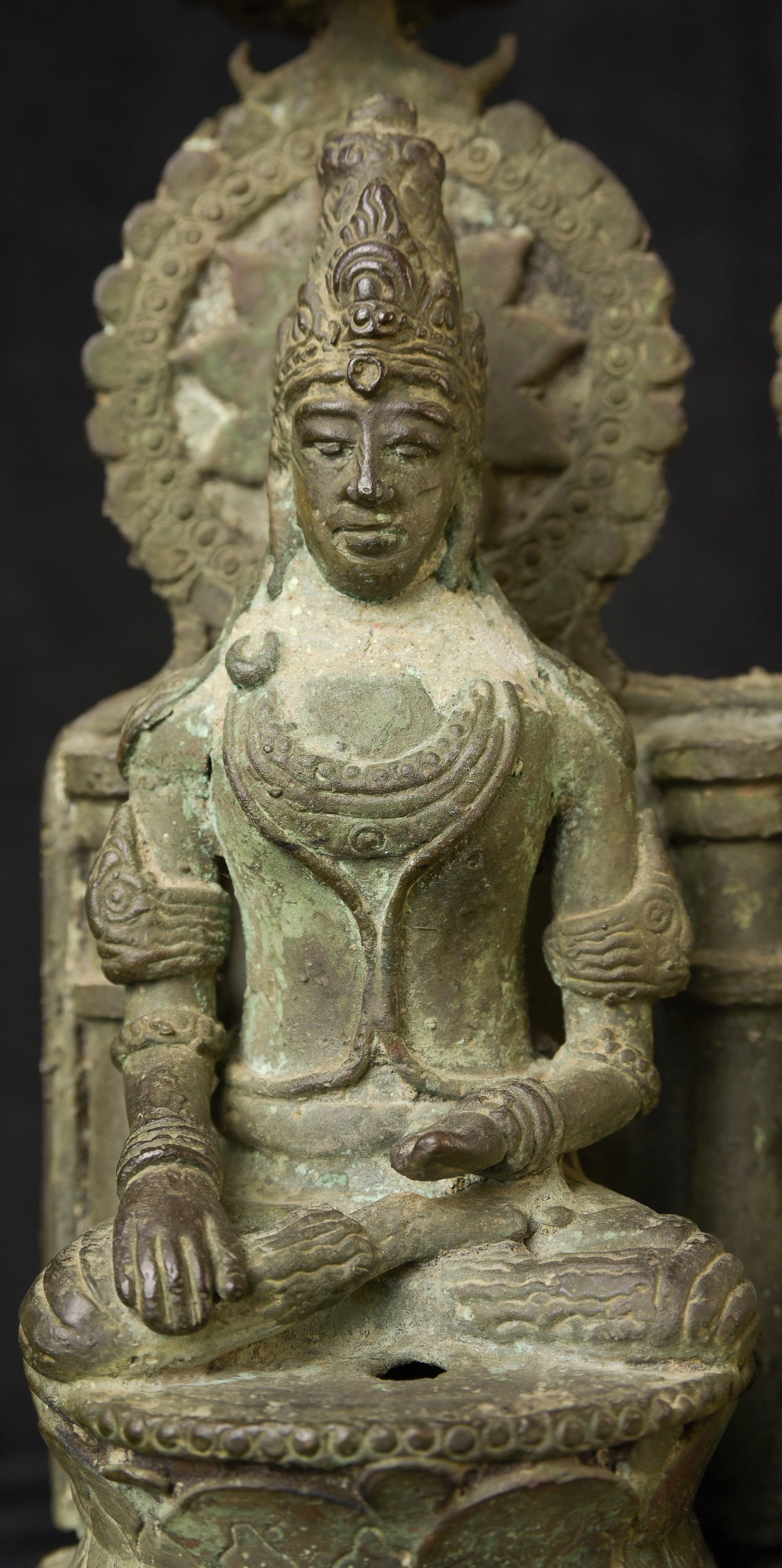 Rare Early Javanese double Deity. Large, Powerful Altar- Authentic! - 13
