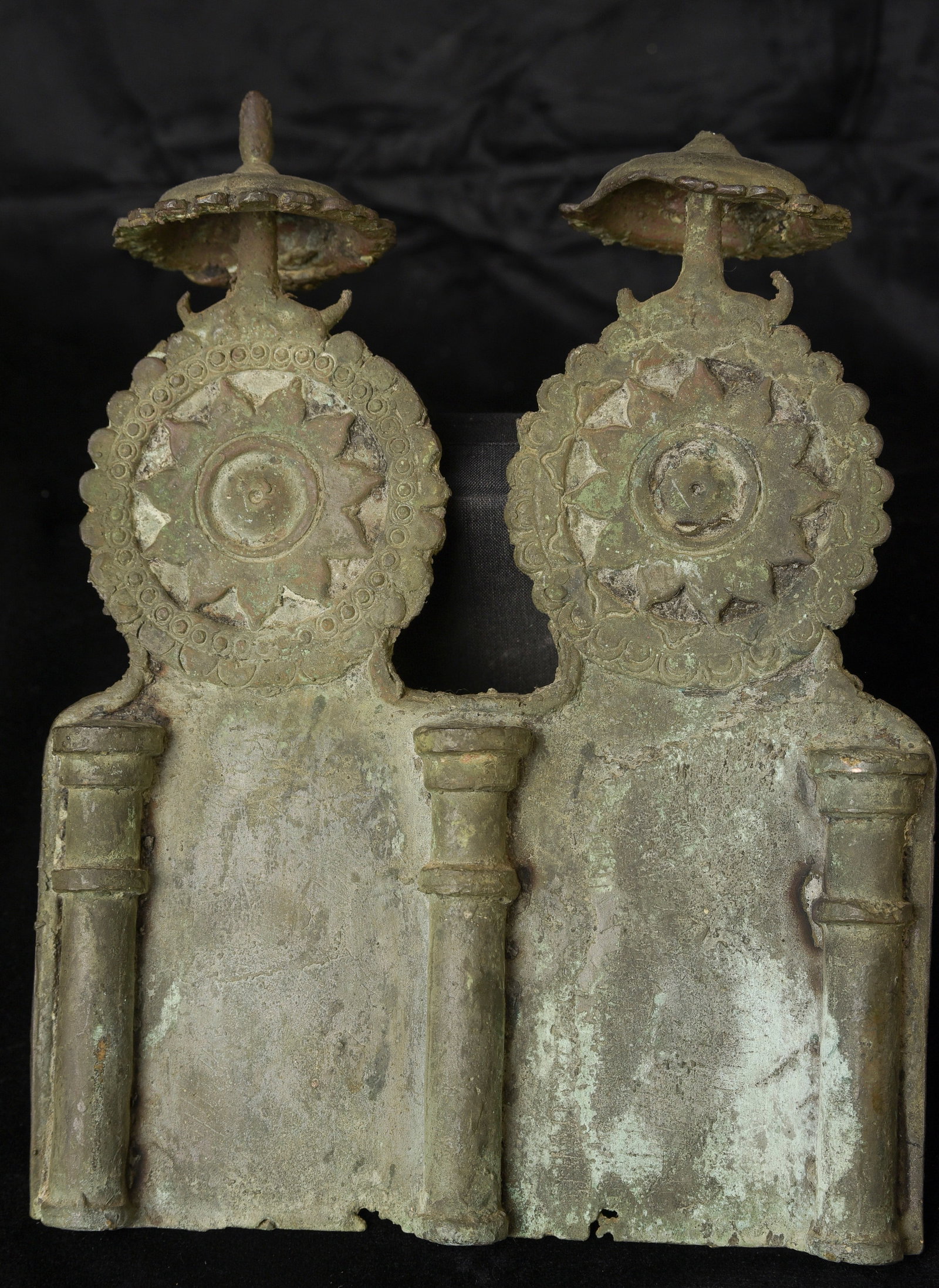 Rare Early Javanese double Deity. Large, Powerful Altar- Authentic! - 18