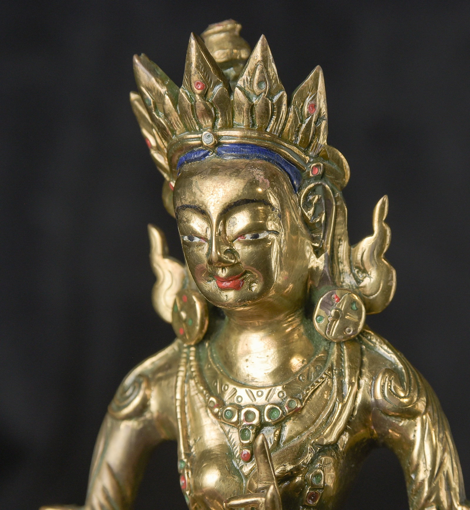 19/early 20thC Mongolian Bodhisattva. - 11