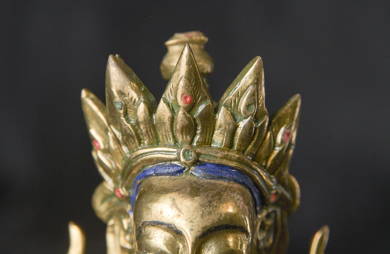 19/early 20thC Mongolian Bodhisattva. - 17