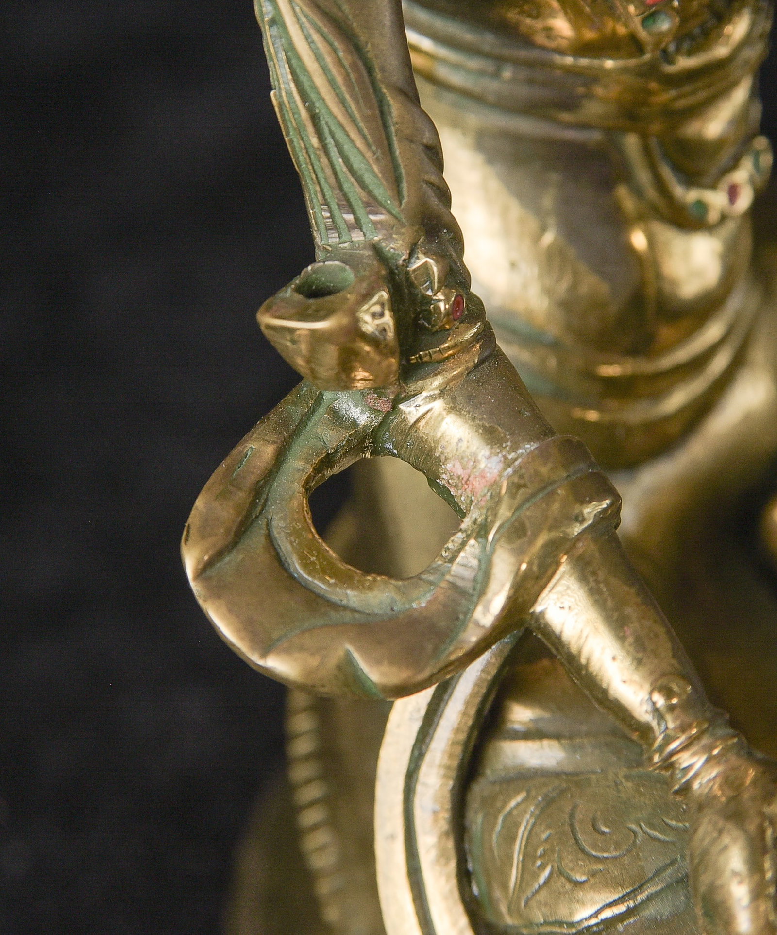 19/early 20thC Mongolian Bodhisattva. - 18