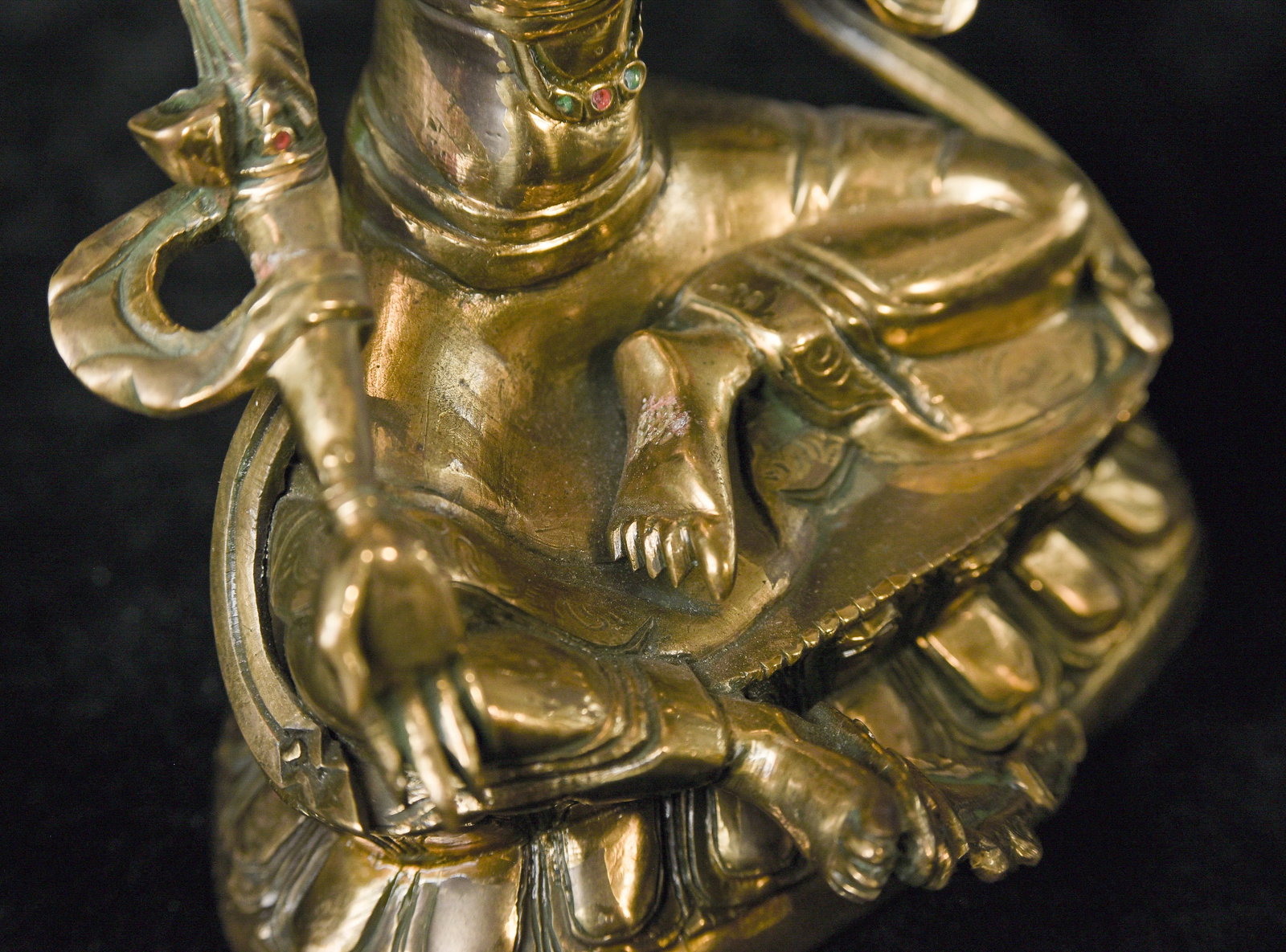 19/early 20thC Mongolian Bodhisattva. - 19