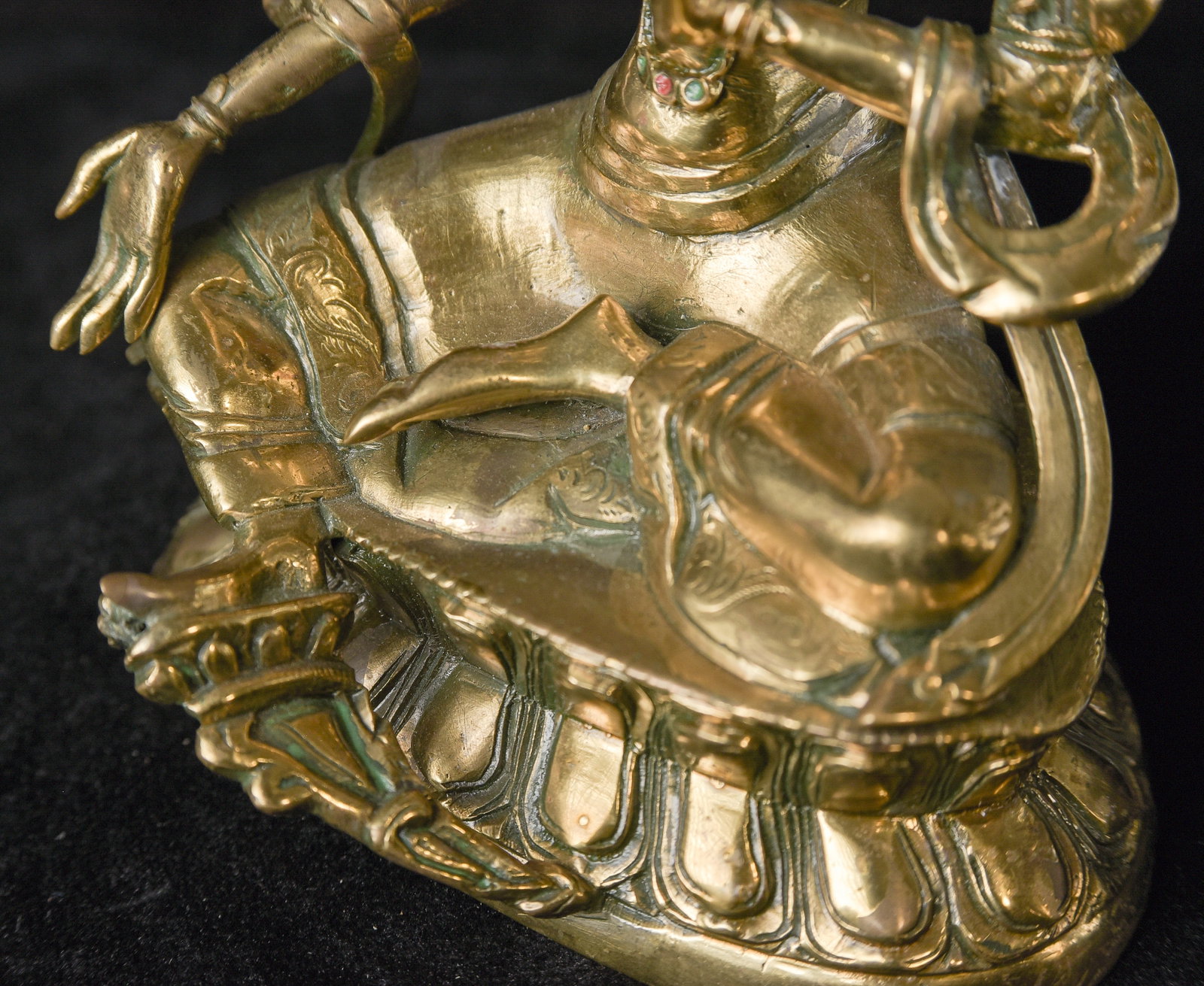 19/early 20thC Mongolian Bodhisattva. - 20