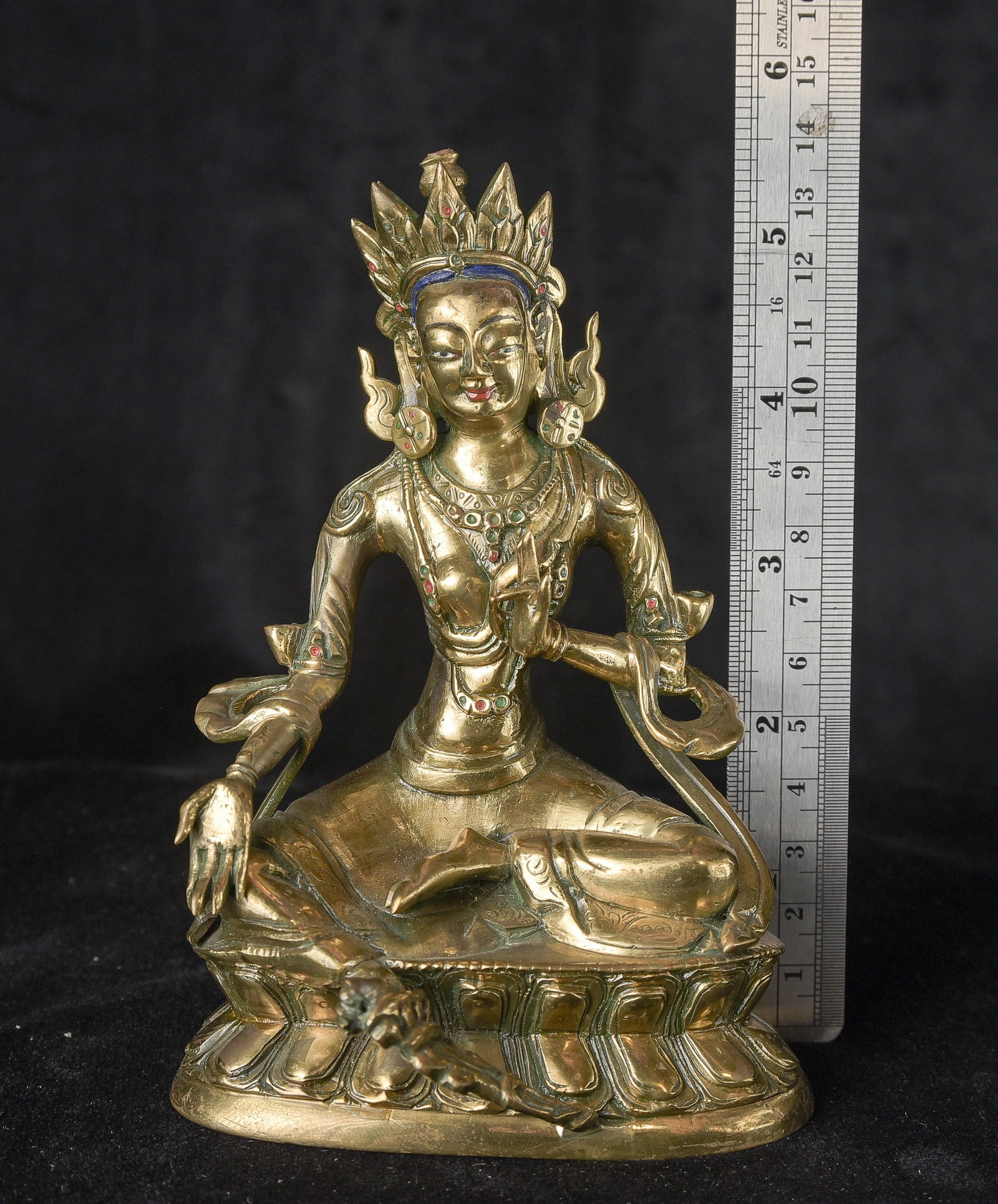19/early 20thC Mongolian Bodhisattva. - 2
