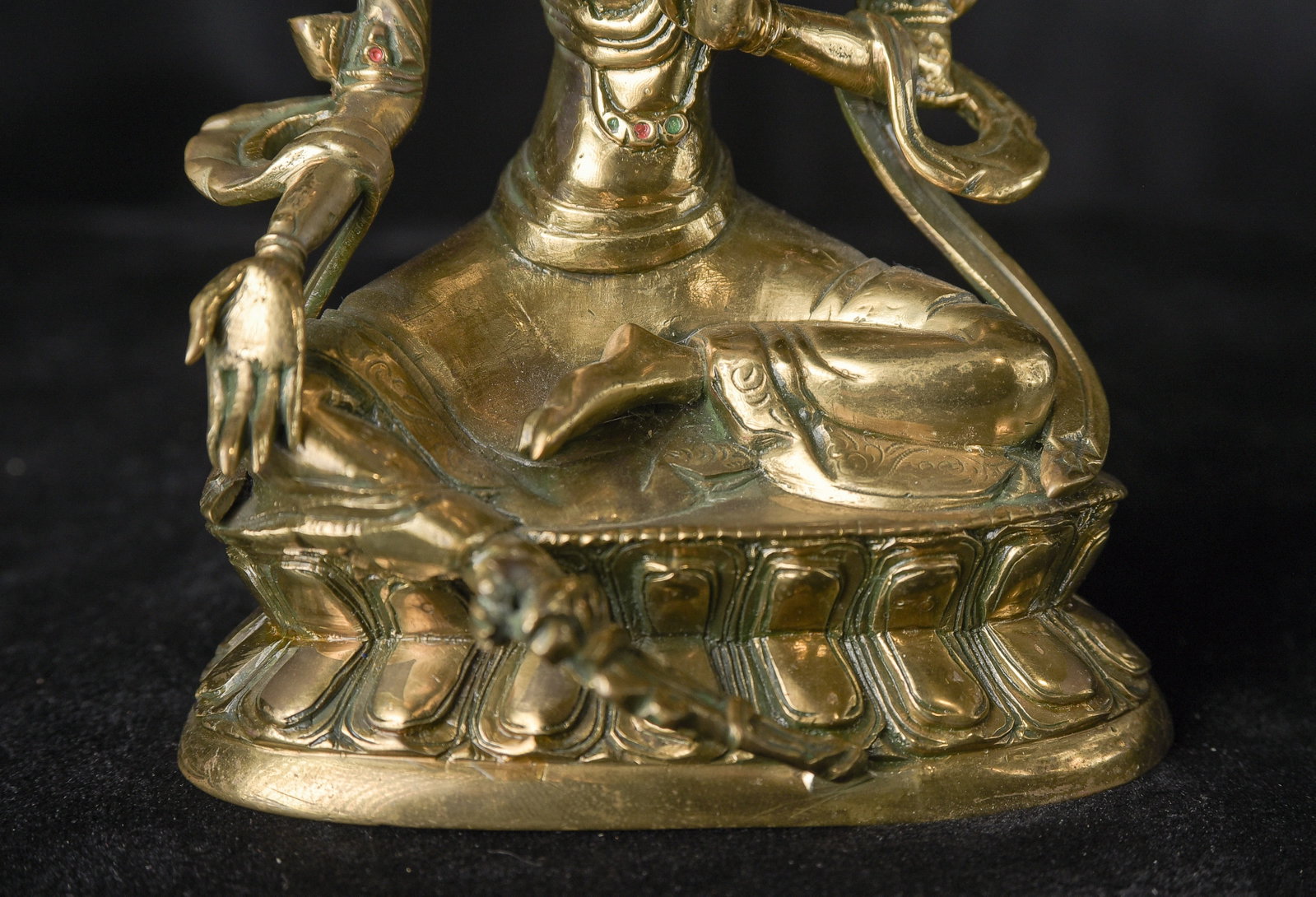 19/early 20thC Mongolian Bodhisattva. - 9