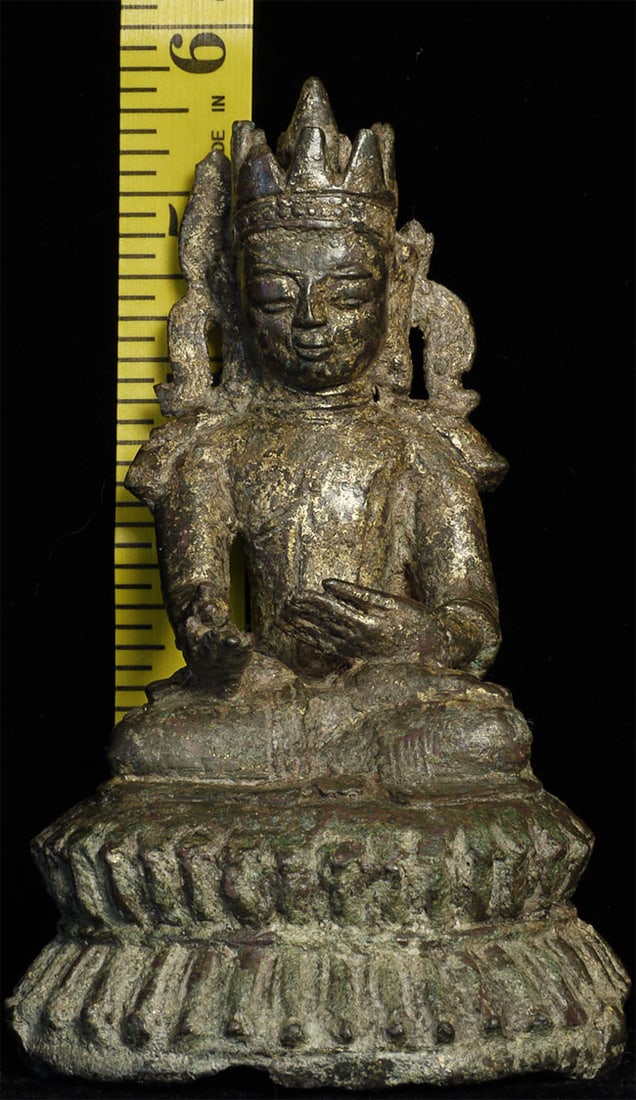 Early Burmese Arakan Buddha Rare Type - 13