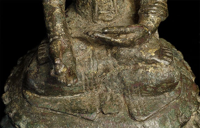 Early Burmese Arakan Buddha Rare Type - 8