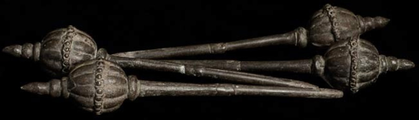 14/15thC/later Indonesia or Java Bronze Cart- Buddhist/Hindu - 15