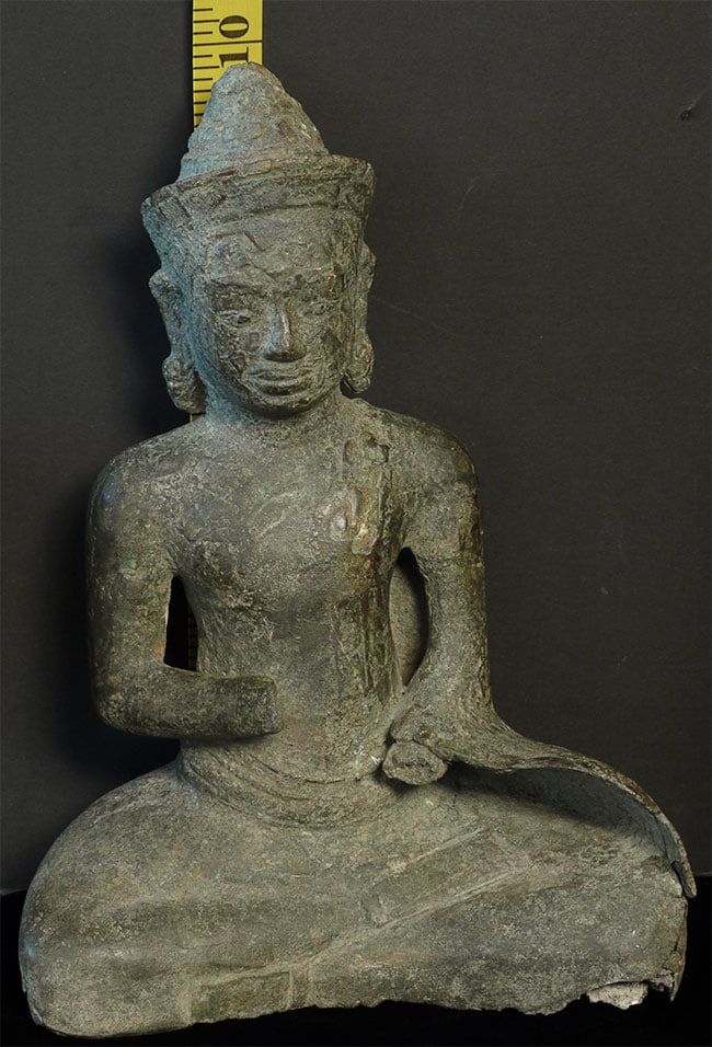 Large 11/12thC Cambodian Buddha. - 13