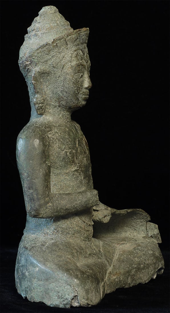 Large 11/12thC Cambodian Buddha. - 3