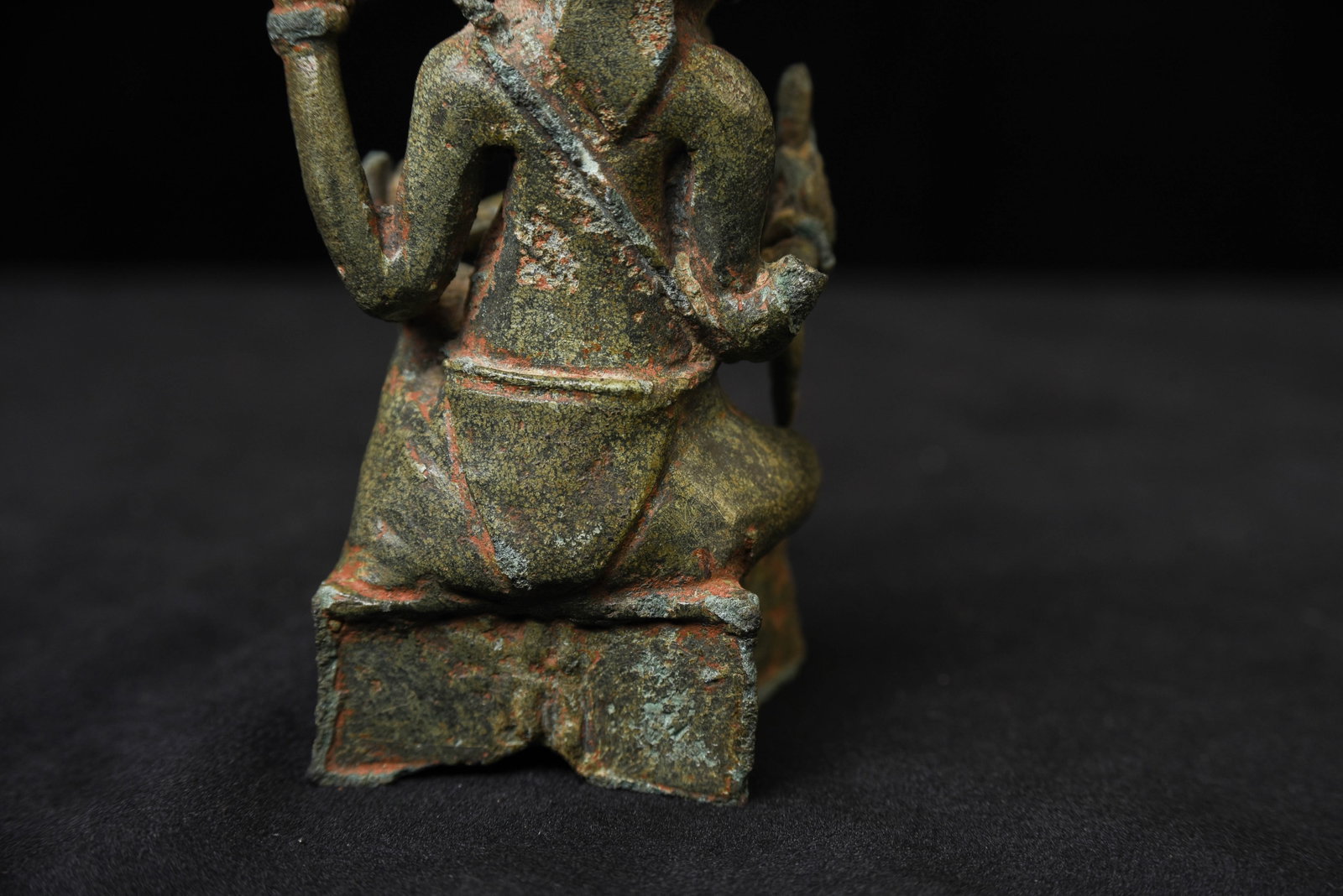 9thC. Bronze Ganesh from Java-Extremely rare, solid cast .-Special- Personal favorite - 10