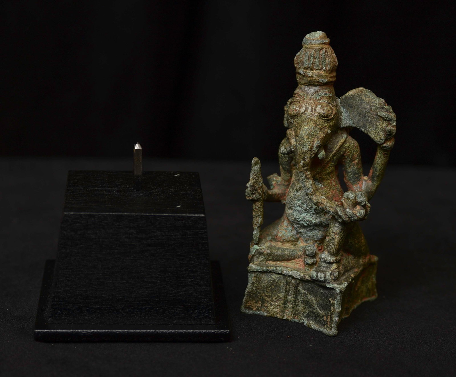 9thC. Bronze Ganesh from Java-Extremely rare, solid cast .-Special- Personal favorite - 2