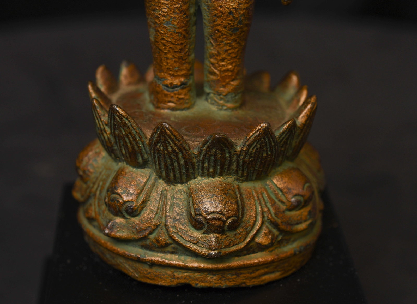 15/16thC solid cast Chinese Ming Bronze Baby Buddha. Nice Example! - 14