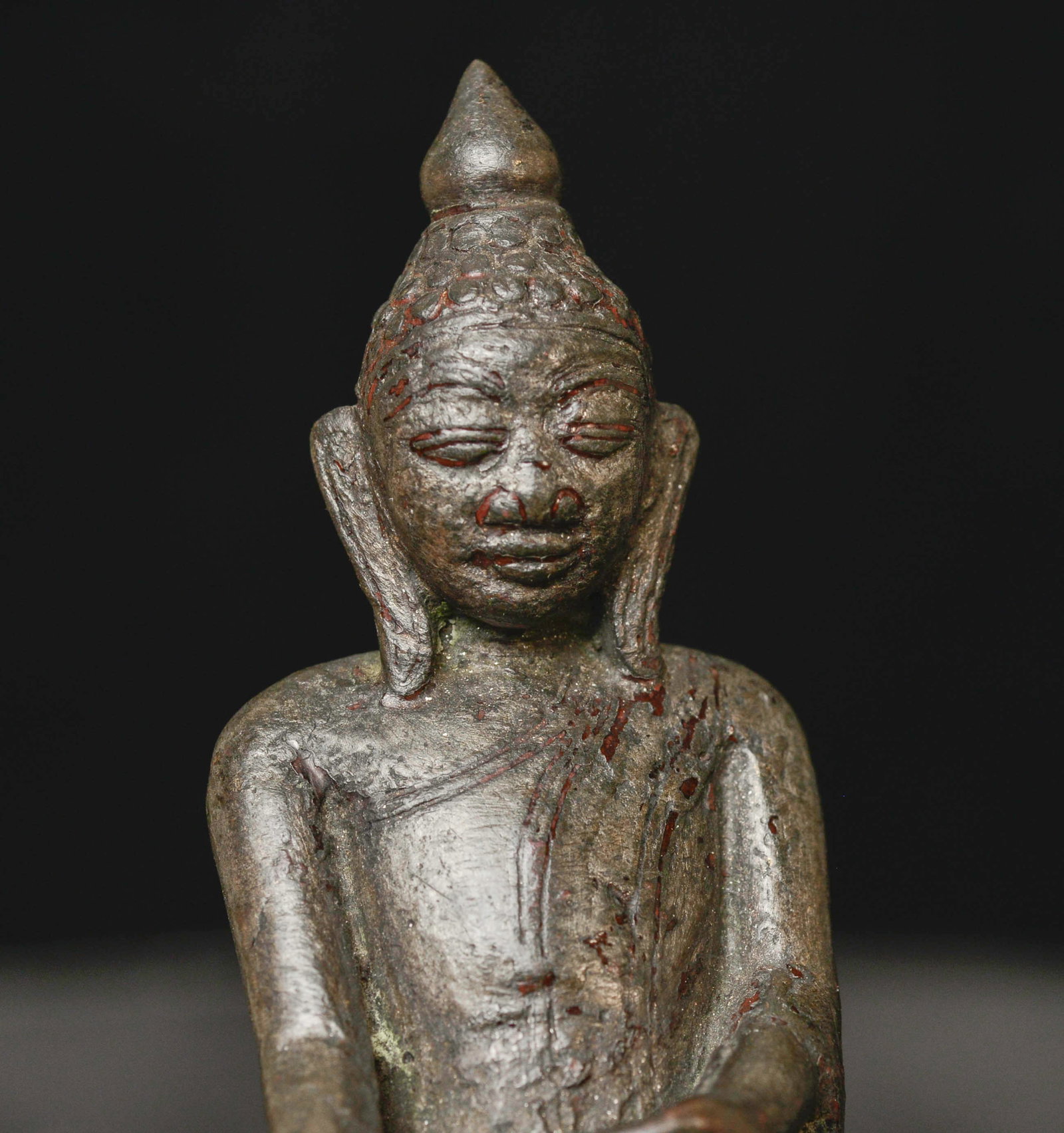 Outstanding 17/18thC Burmese Mon Buddha. - 11