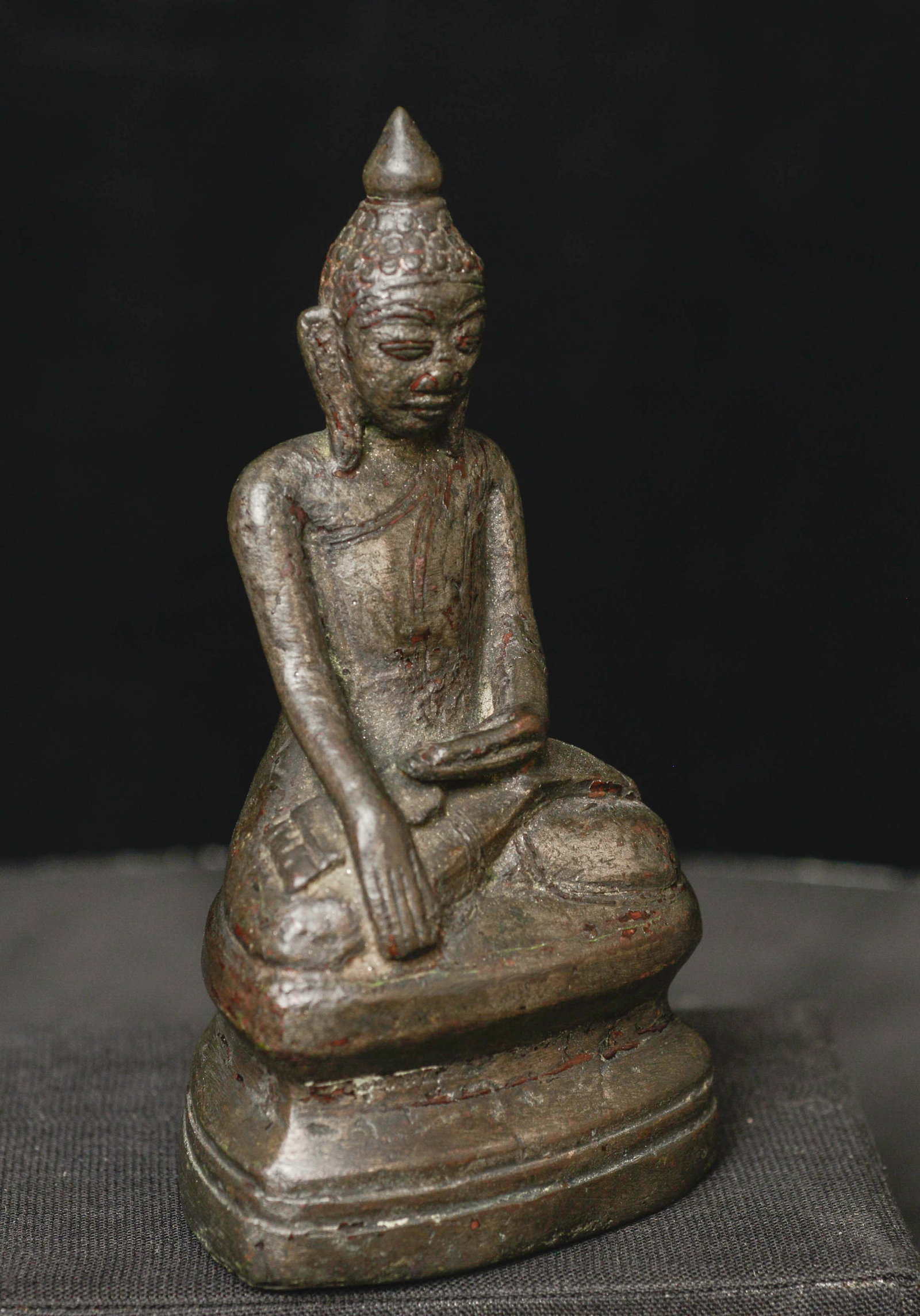 Outstanding 17/18thC Burmese Mon Buddha. - 4