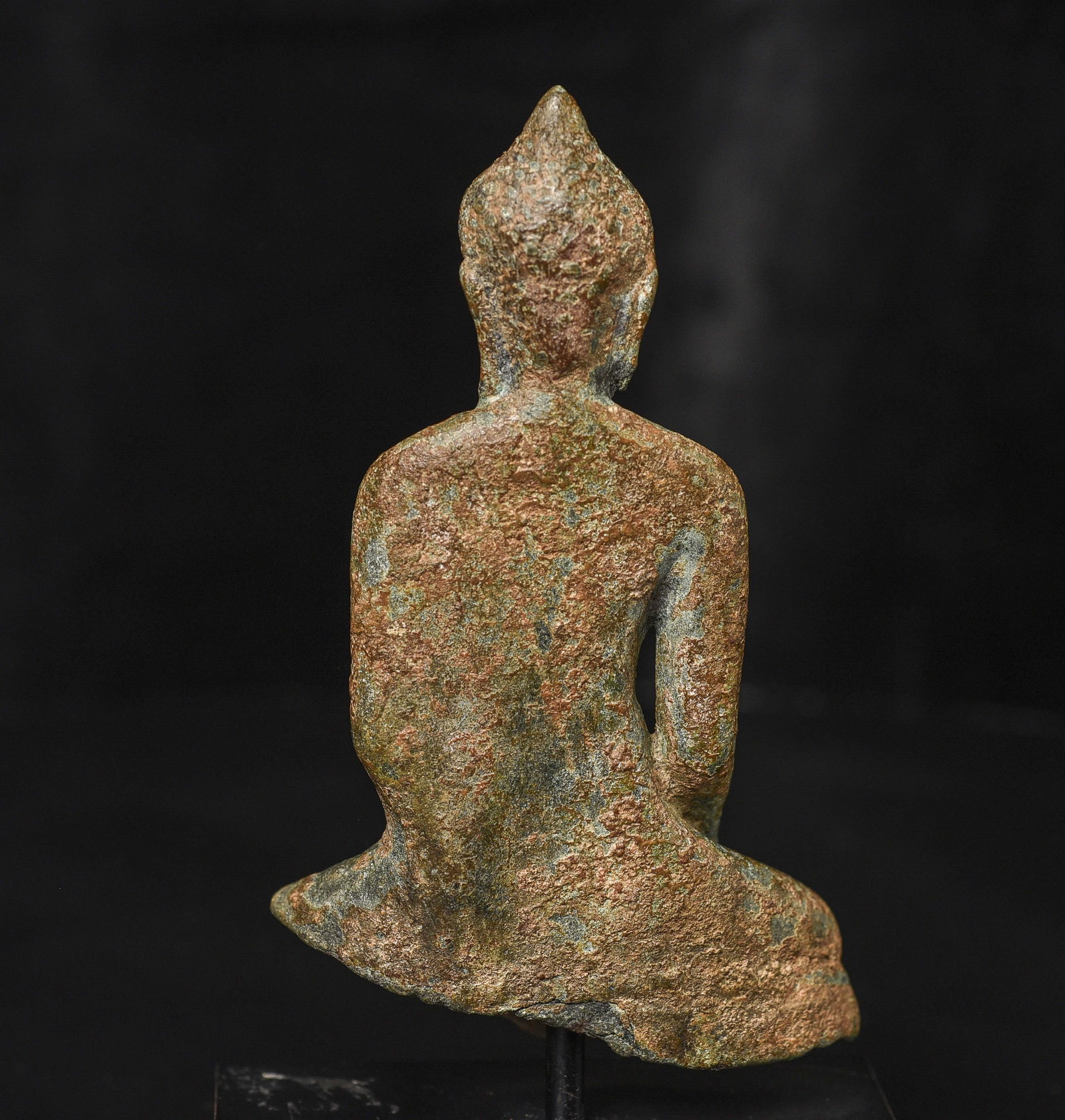 Solid-cast Thai bronze Buddha from the earliest period. - 6